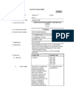 Faculty Data Form Guru Prasad - Puttu