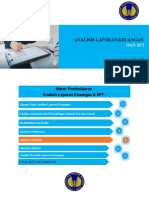 ANALISIS LAPORAN KEUANGAN DAN SPT