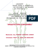 Arquitetura Com Bambu