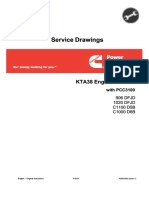 Service Drawings Service Drawings: KTA38 Engine Platform KTA38 Engine Platform