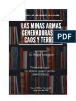 Las Minas Armas Generadoras de Caos y Terror