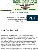 Junk Car Removal