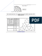 Dome Radius:: Don't Include Units Here. For Example, If You Want To Build A Dome That's 10' 6" High, Enter 10.5