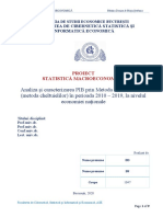 CSIE Proiect Statistica Macroeconomica