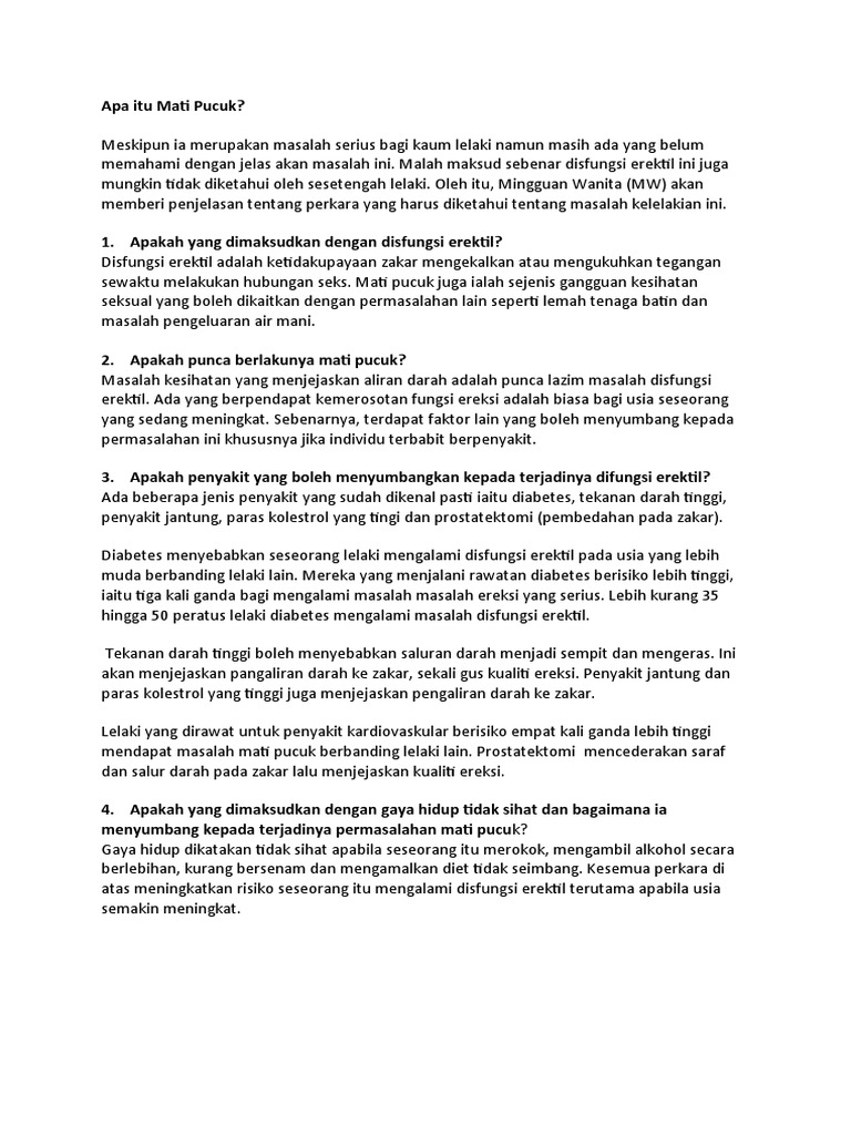 Apa Itu Mati Pucuk Pdf