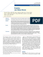 The Framingham Predictive Instrument in Chronic Kidney Disease