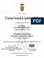 El Servicio Nacional de Aprendizaje SENA: Yecid Arturo Guerrero Fierro