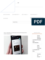 Cara Menyimpan Halaman Web Menjadi PDF di Android