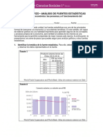 Ficha de Refuerzo - Análisis de Fuentes Estadísticas