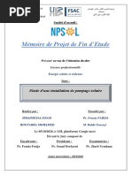  dimensionnement d'une installation de pompage solaire 