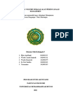 Analisis Biaya Volume Sebagai Alat Perencanaan Manajemen