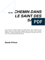 Le Chemin Dans Le Saint Des Saints