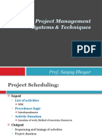 Project Management Systems & Techniques: Prof. Sanjay Bhoyar