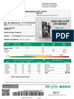 Factura CFE Manuel Hernández $317