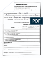 Byl - Oi : Response Sheet