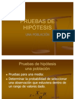 Pruebas de Hipotesis 2