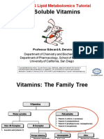Fat Soluble Vitamins: LIPID MAPS Lipid Metabolomics Tutorial