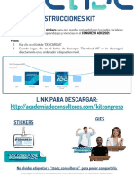 Instrucciones Kit Congreso