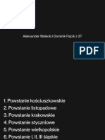 Polskie Powstania - Prezentacja
