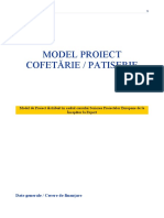 Model Proiect Cofetarie Patiserie