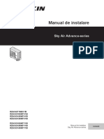 RZASG-MV1, RZASG-MY1 4PRO485928-1D 2019 04 Installation Manual Romanian