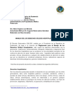 Desechos Sólidos Hospitalarios Documento 2022