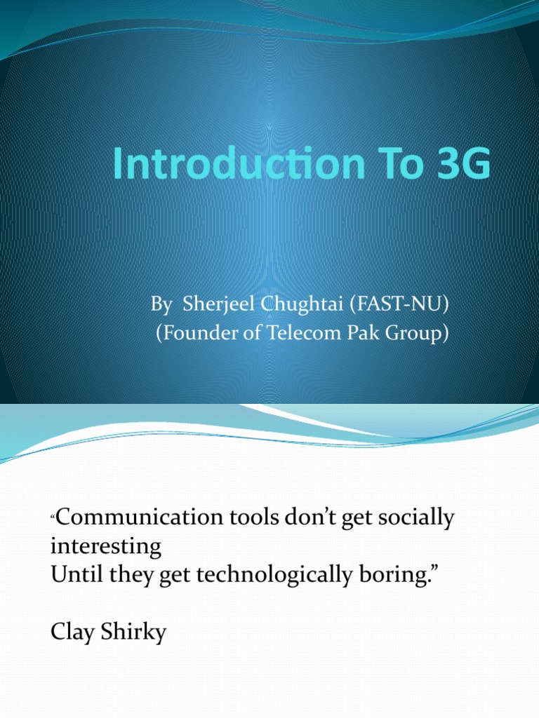 Introduction to 3G Telecommunications | PDF | 3 G | 4 G