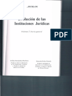 Institución Jurídica. Concepto, Elementos, Evollución. Orfilia Fernández Graciela Porta. Curso Semipresencial.