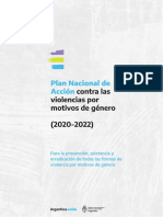 Plan Nacional de Accion 2020 2022