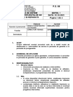 PS 08   PROCEDURA_REALIZARE_INTERVE