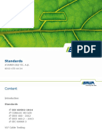 Standards For Cable Testing - 03 2015