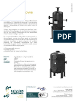 Catálogo Técnico - Tanque de Descarga de Fundo de Caldeira