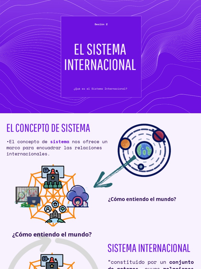 Sistema Internacional | PDF | Relaciones Internacionales | Ciencias ...