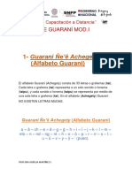 CURSO DE GUARANÍ MOD I- INICIAL TEMA 1 ALFABETO actualizado