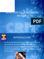 BENEFICIOS DE LA EDUCACIÓN MUSICAL