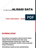 Normalisasi Data