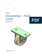 Practica 2 C - Ensamble polea cable