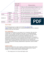 Line Codes: Line Coding Data Coding