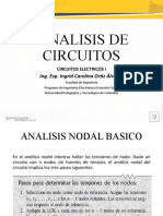 Análisis de Circuitos - Nodos y Supernodos