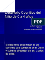 Desarrollo Cognitivo de 0 a 4