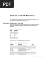 Switch Command CISCO