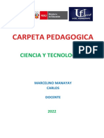 Carpeta Pedagogica Inicial 03 Años-2022