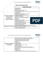 Líneas de Investigación CVSSL