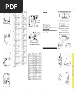 325 and 325 L Excavator Electrical System | PDF | Switch