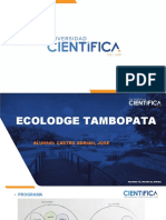 Ecolodge Tambopata planos y materiales