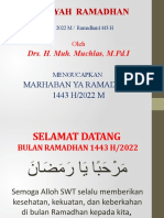 Kaifiyah Ramadhan 1 1443 H- 2022