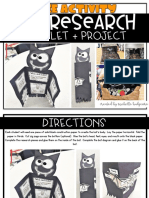 Bat Research: Booklet + Project