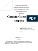 Caracteristicas Del Terreno