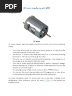 8051 DC Motor Interfacing