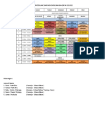 Jadwal Pelajaran SMPIT BIQ2020-2021